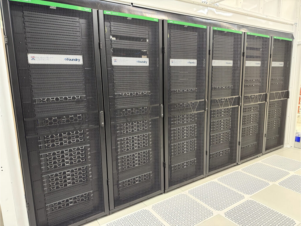 Cluster of storage servers in a secure offsite facility